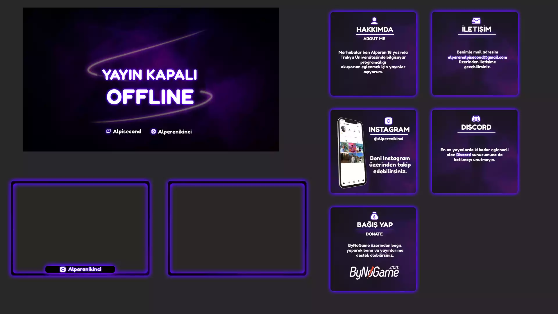 Alpisecond Twitch Tasarımı