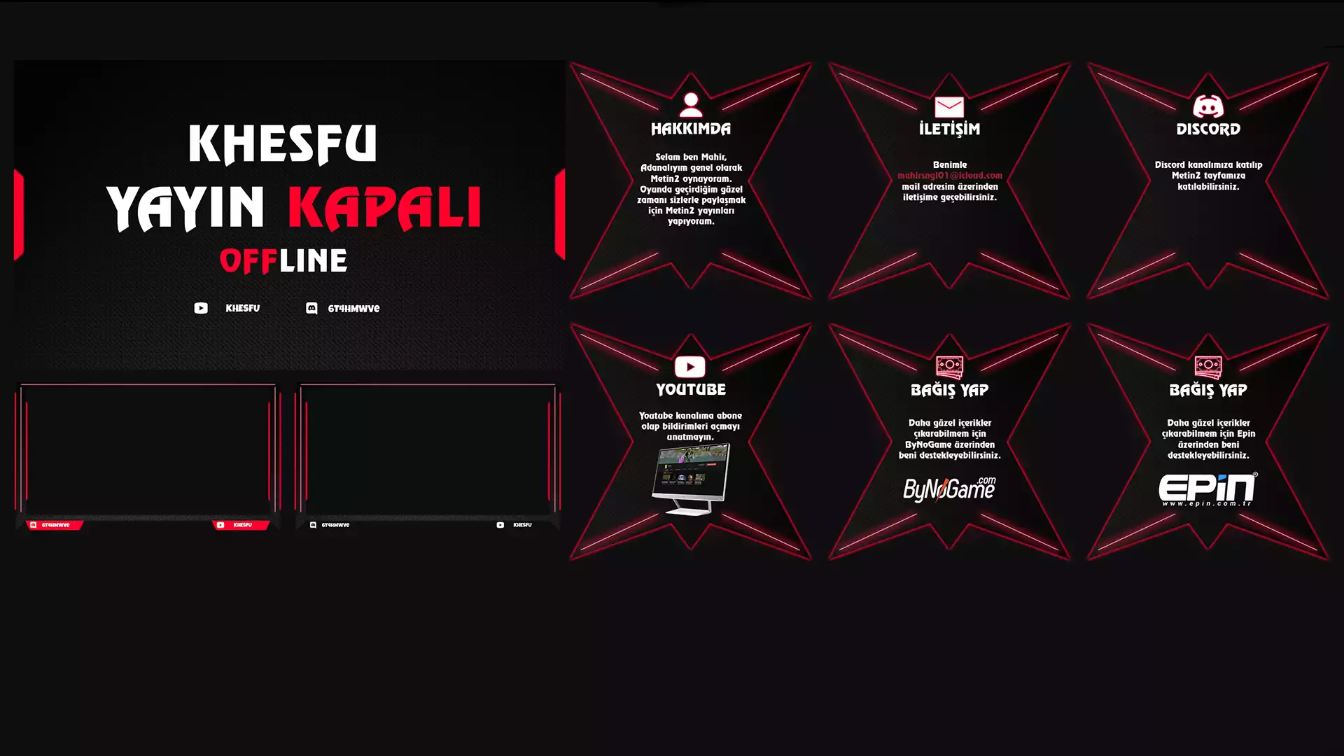 Khesfu Twitch Tasarımı