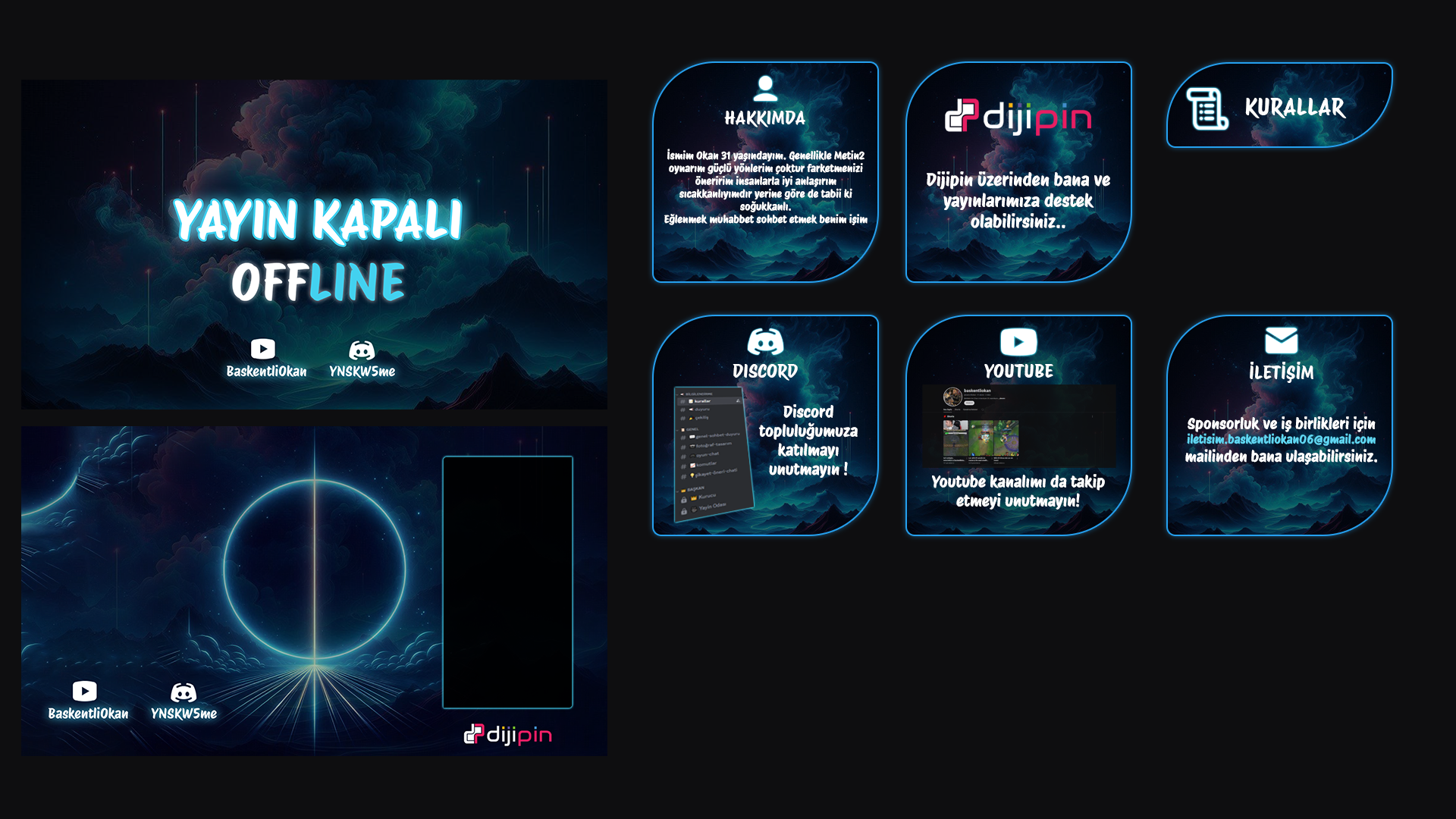 Başkentli Okan Twitch Tasarımı